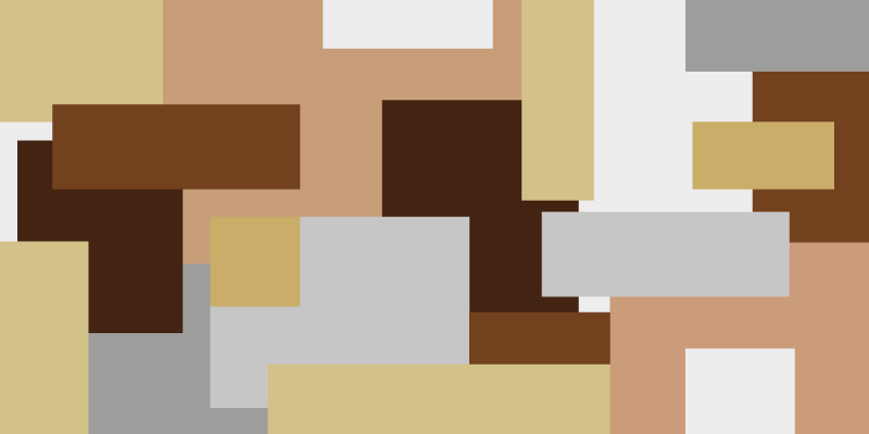 moderný vinylový koberec abstraktné geometrické motívy - Tenstickers