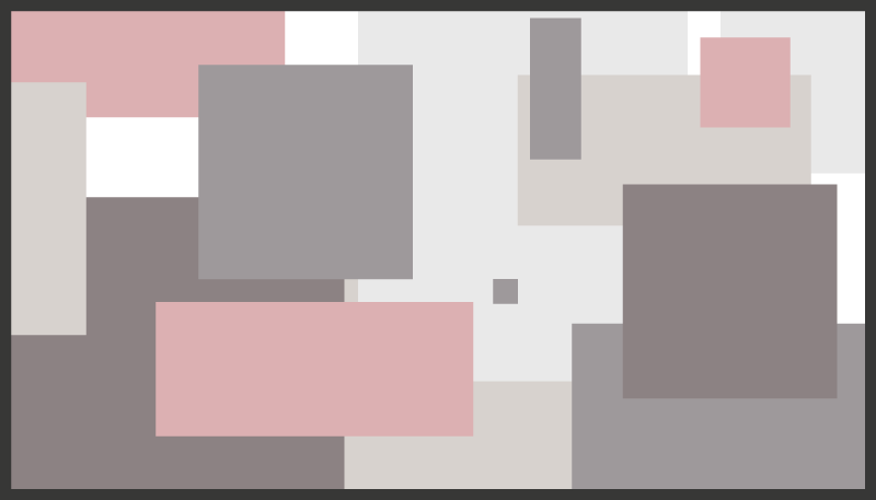 Triezve severské tóny štvorce severský vinylový koberec - Tenstickers