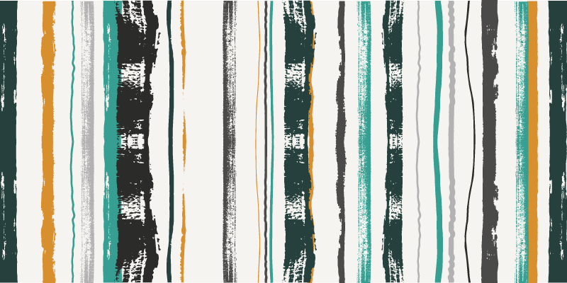 Triezvy štipľavý prúžok severský vinylový koberec - Tenstickers