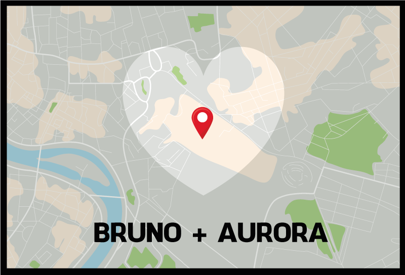 Google maps ubication personalizovaná mat - Tenstickers