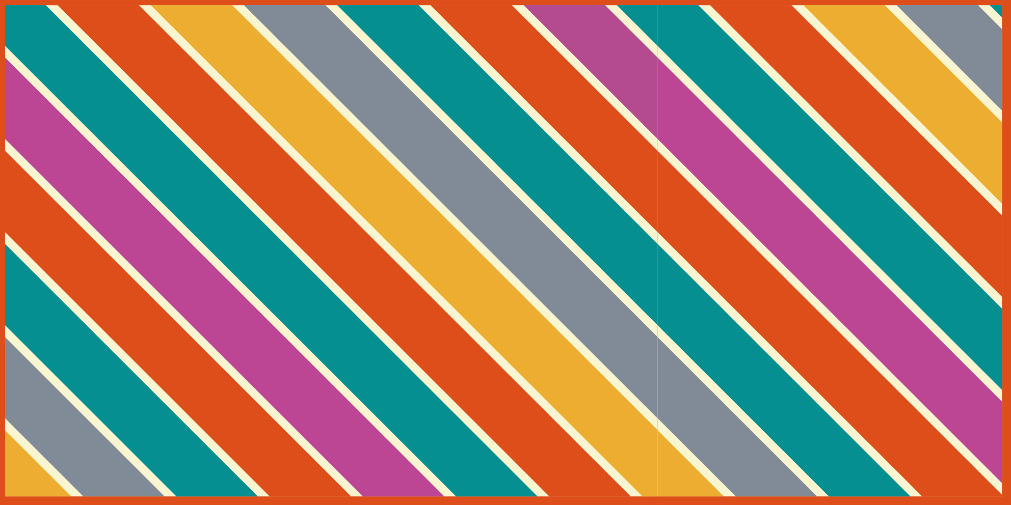 vinylový koberec do obývačky farebný pruhovaný povrch - Tenstickers