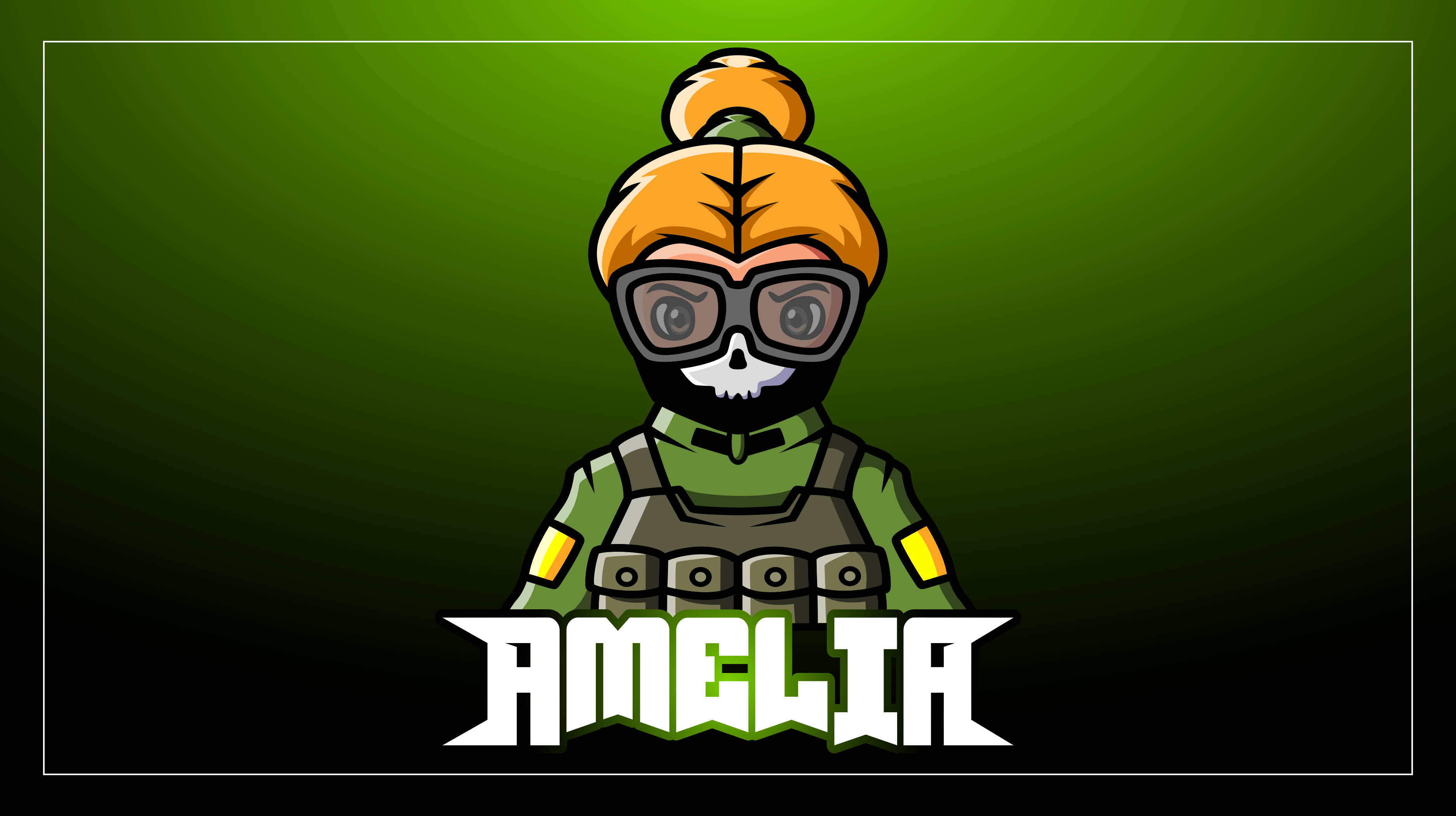 vinylový koberec pre mládež vojačka s menom - Tenstickers