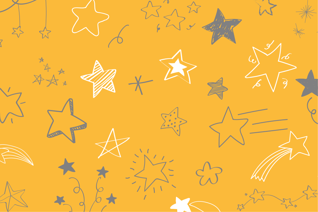 hviezdy vinylový koberec vzory hviezdnej noci - Tenstickers