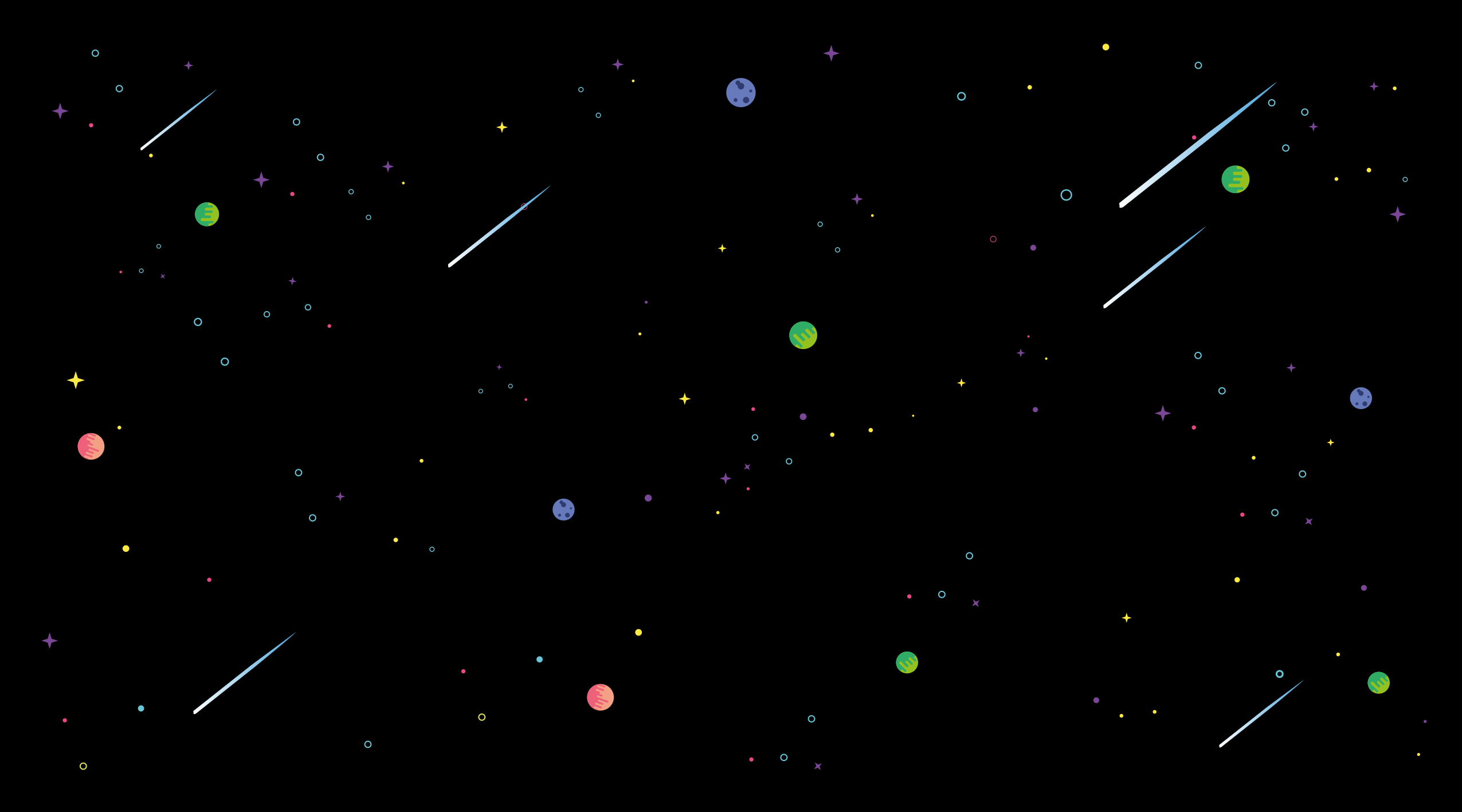 hviezdy vinylový koberec kozmická hviezdna obloha - Tenstickers