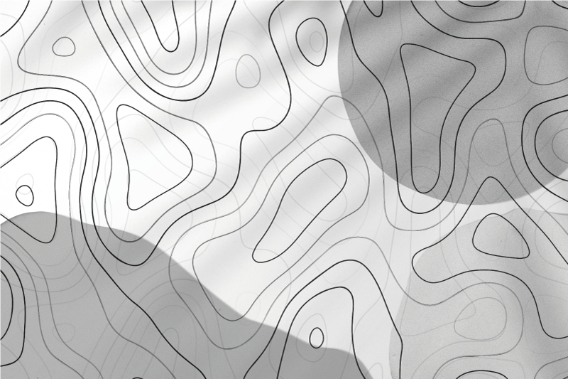 vinylový koberec minimalisticky abstraktné lineárne vzory - Tenstickers