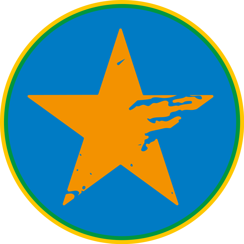 rôzne vinylové koberce pre deti modrý hviezdny prízvuk - Tenstickers