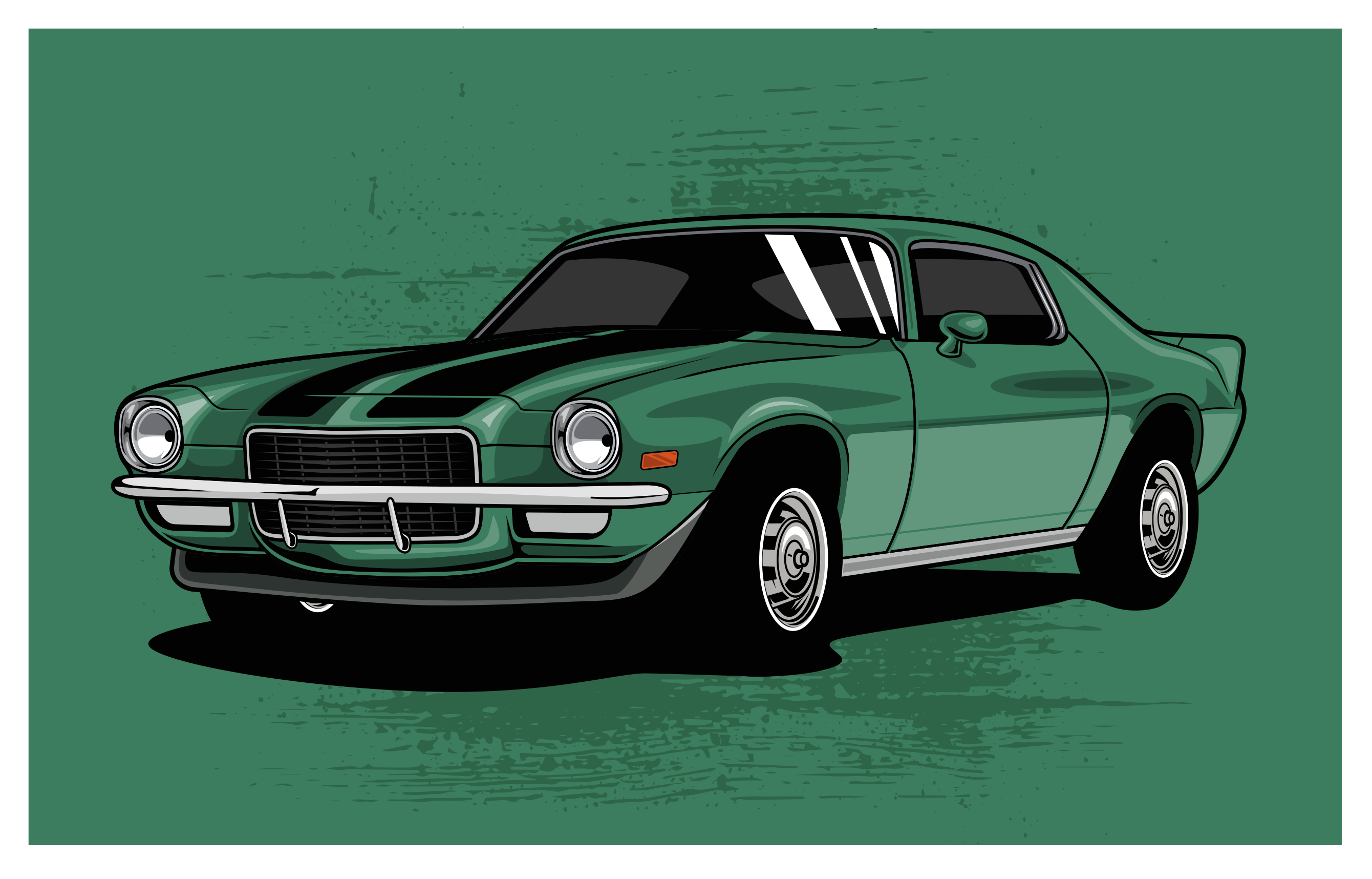 Skvelý koberec do obývacej izby so svalmi - Tenstickers