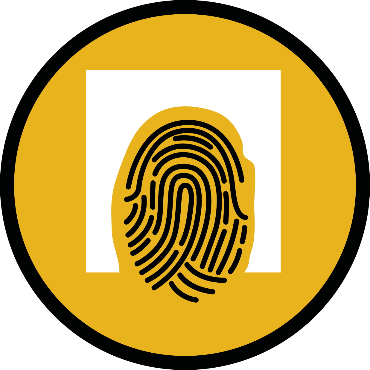 mozaika vinylový koberec vzor odtlačkov prstov - Tenstickers