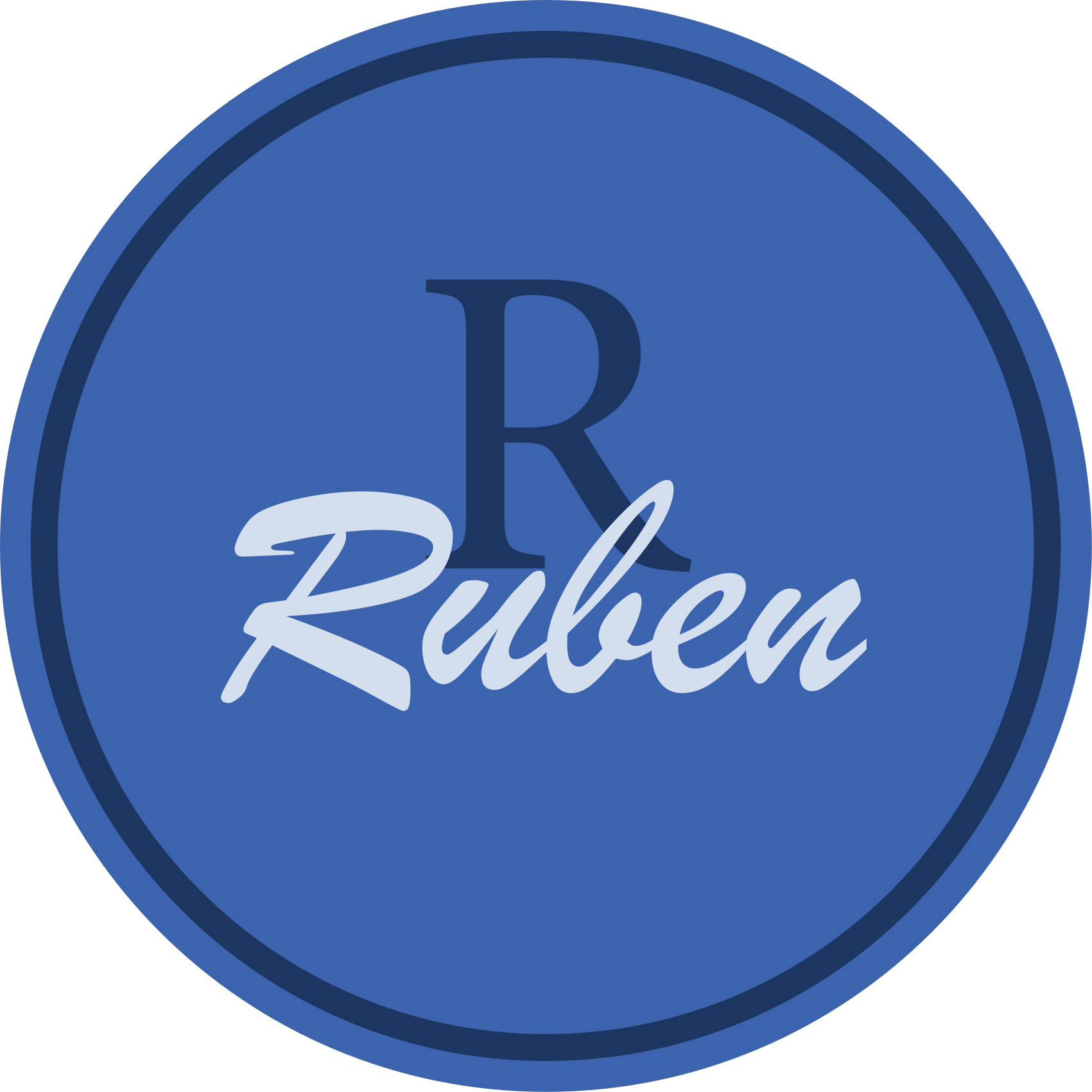 Vinylový koberec s menom kruh s vlastným menom - Tenstickers