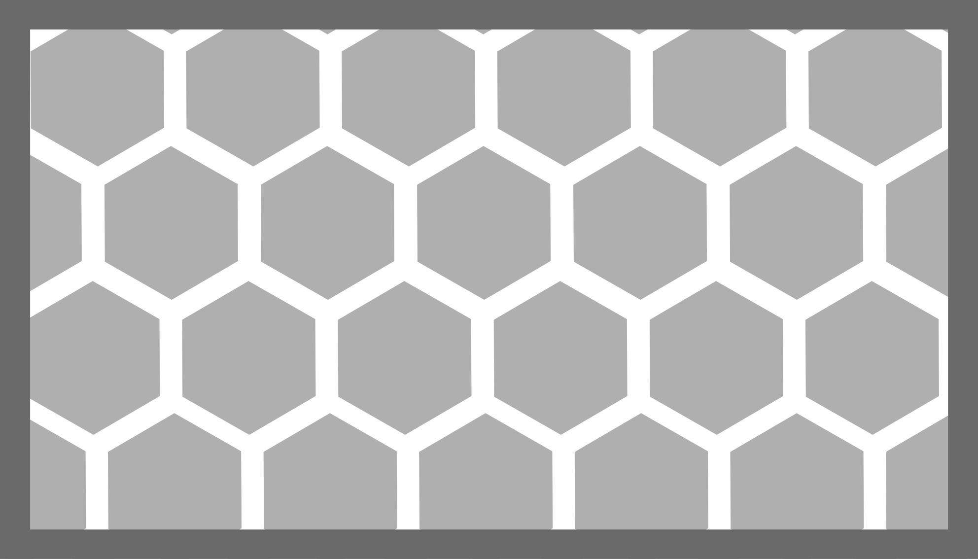 Biele geometrické päťuholníky geometrické koberce - Tenstickers