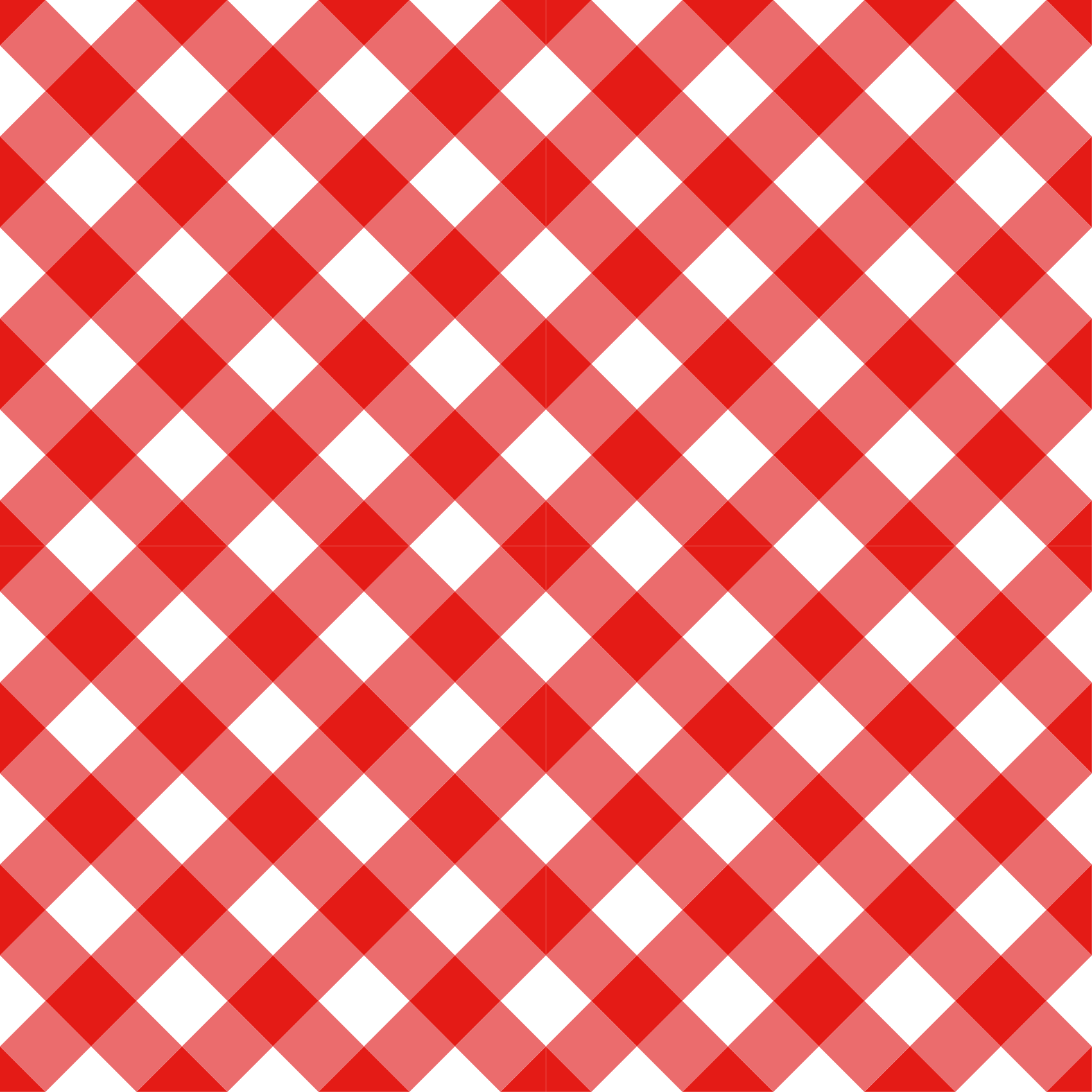 pruhovaný vinylový koberec karmínovo-károvaný motív - Tenstickers