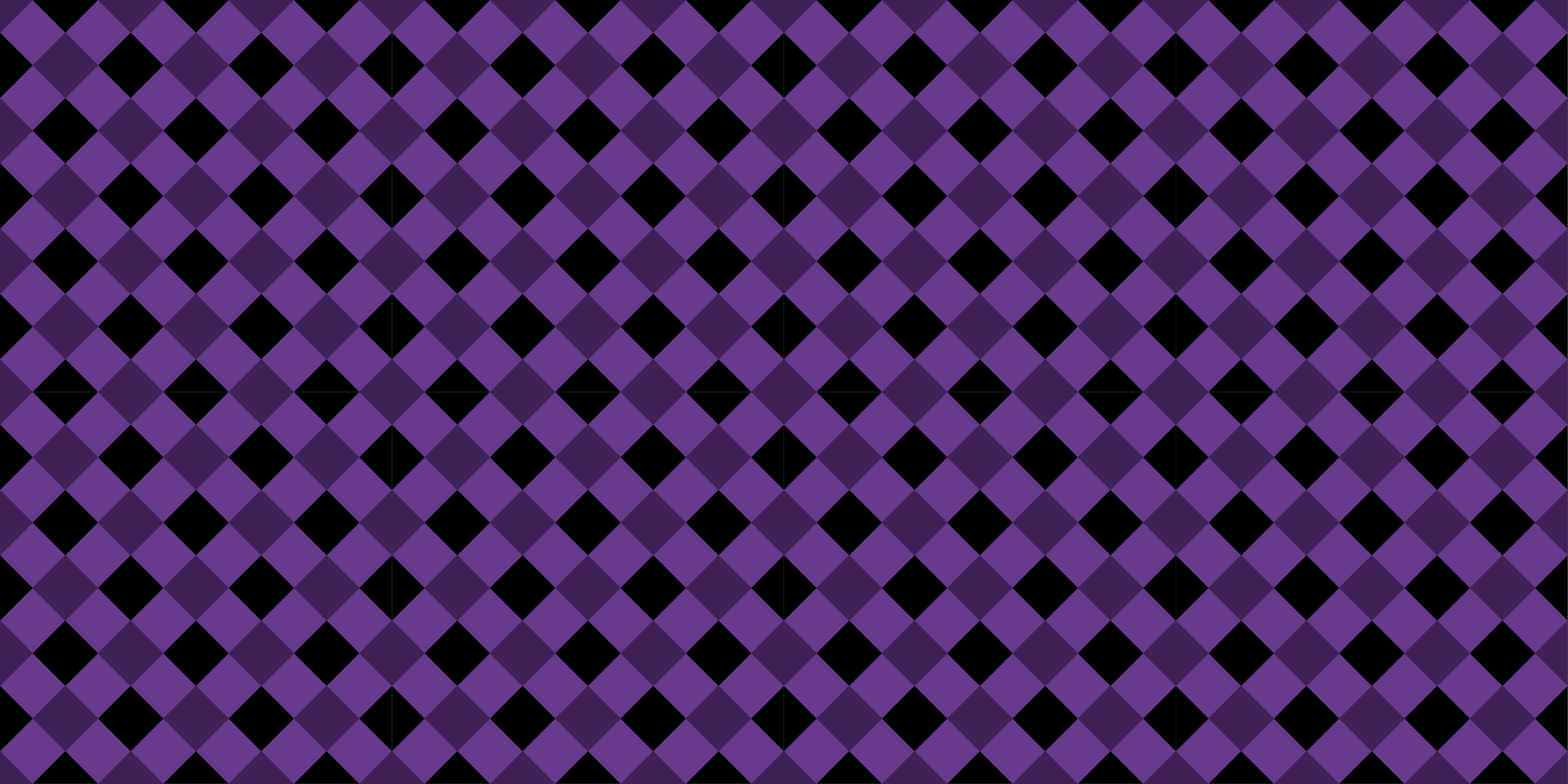 Vinylový koberec s geometrickými tvarmi fialová kocka - Tenstickers
