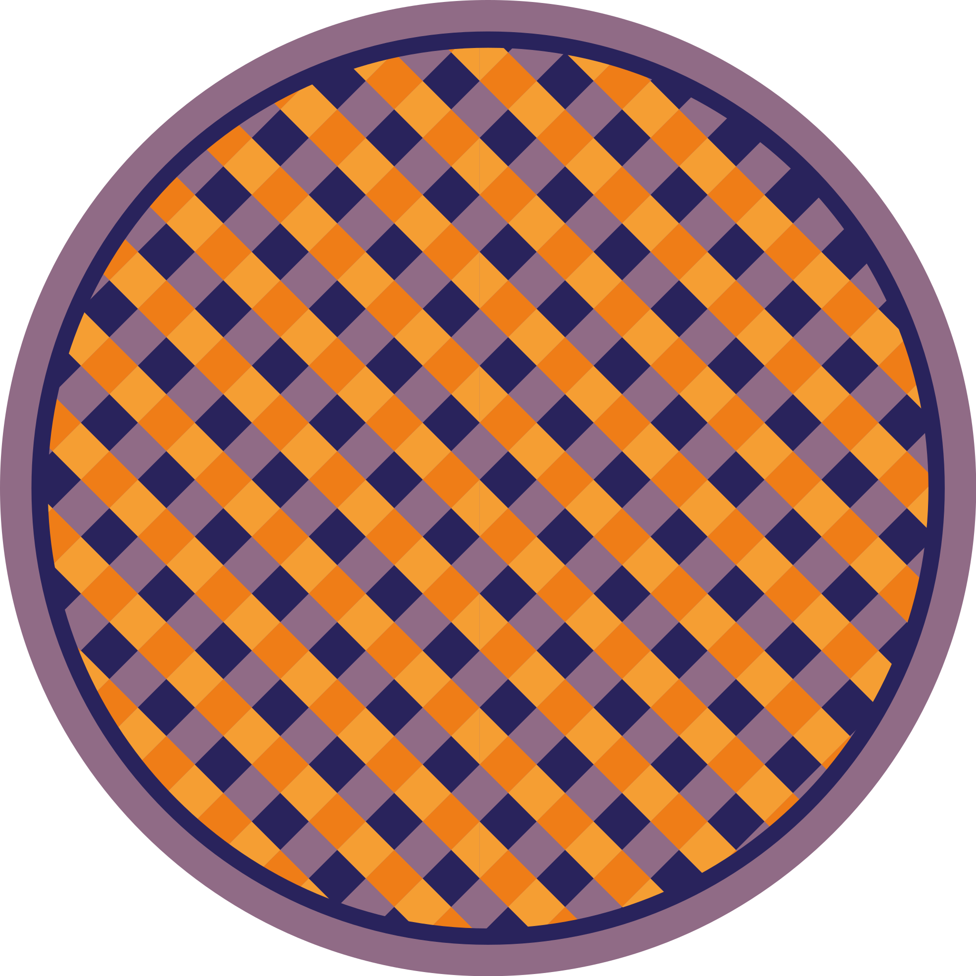 pruhovaný vinylový koberec tučný kockovaný vzor - Tenstickers