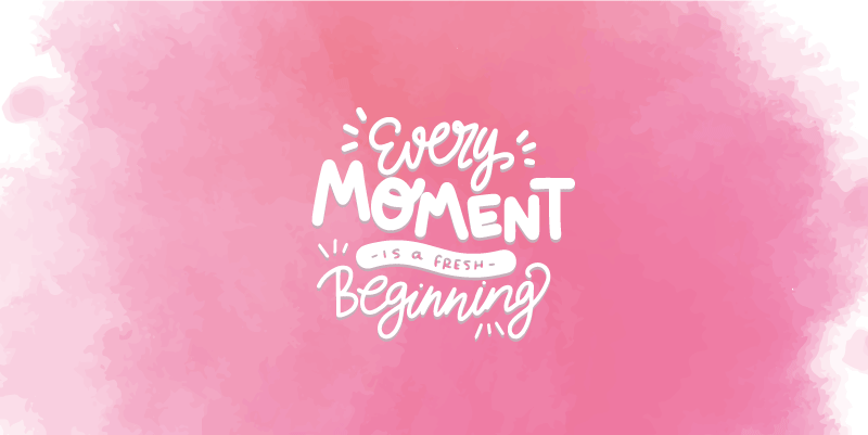 vinylový koberec citáty každú chvíľu nové - Tenstickers