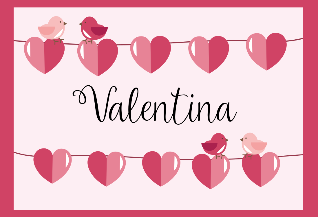 vinylový koberec s menom dizajn srdca - Tenstickers