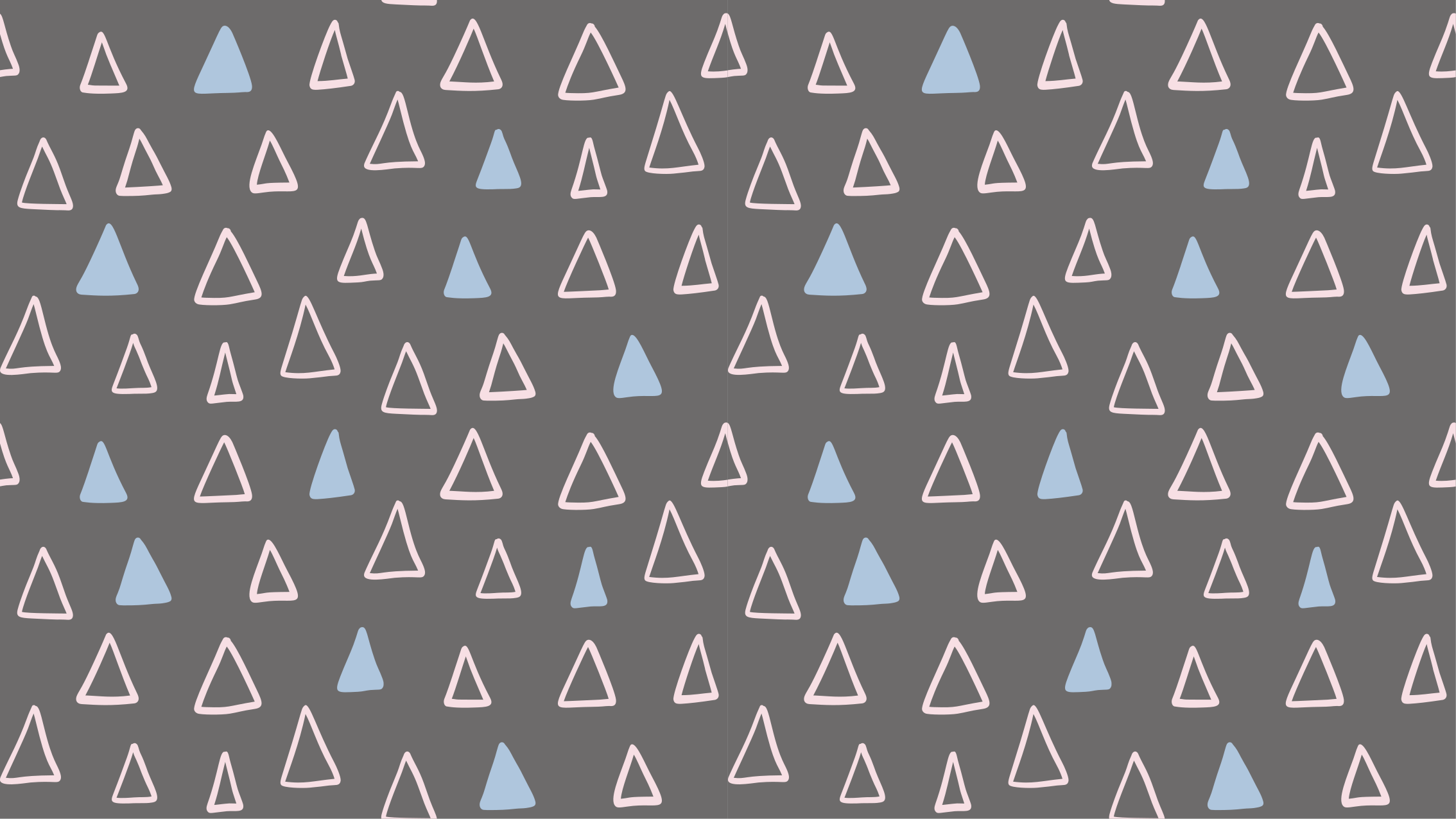 vinylový koberec s geometrickýmy tvarmi trojuholníkový prvok - Tenstickers