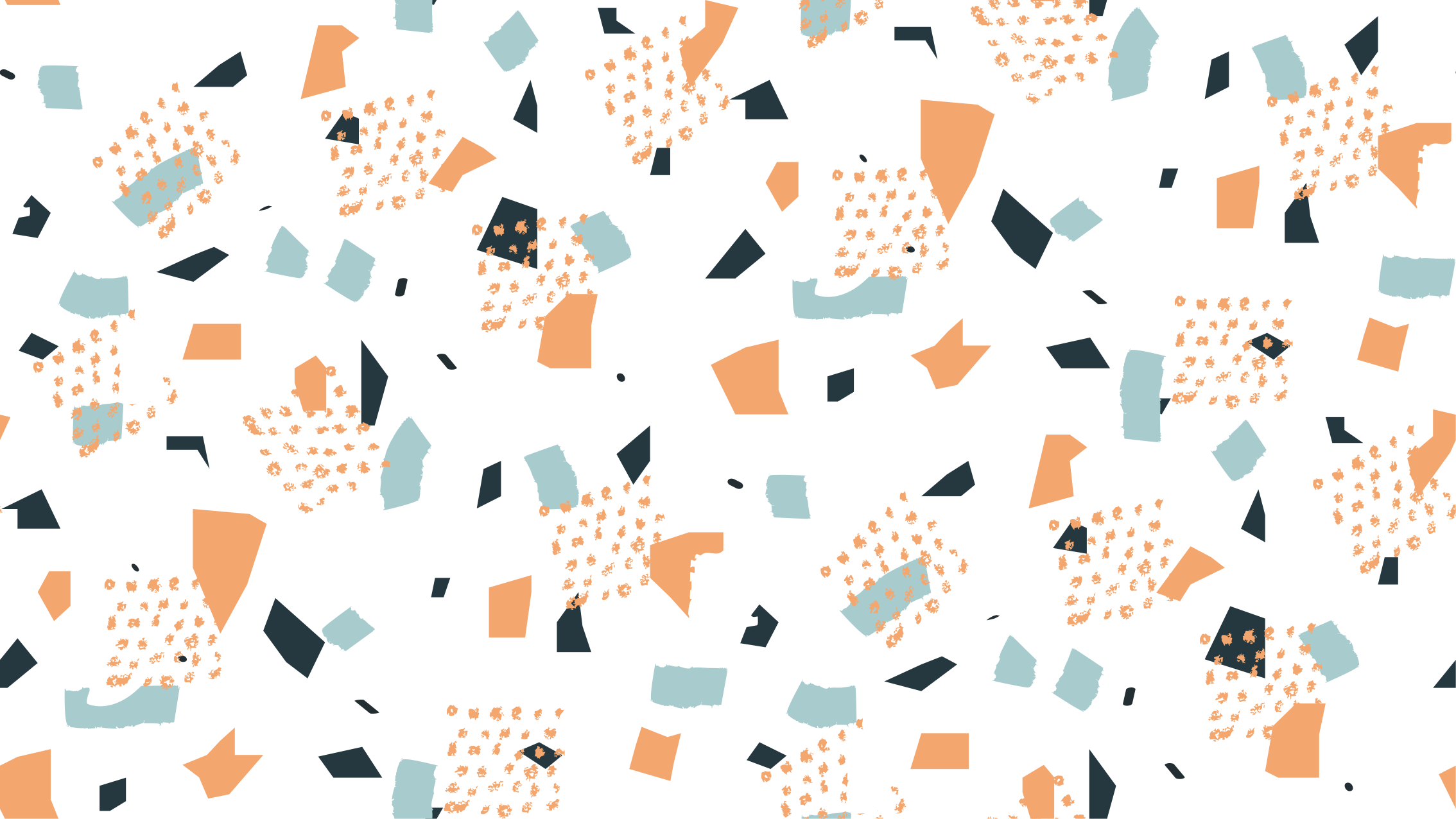 Vinylový koberec s geometrickými tvarmi abstraktných tvarov - Tenstickers