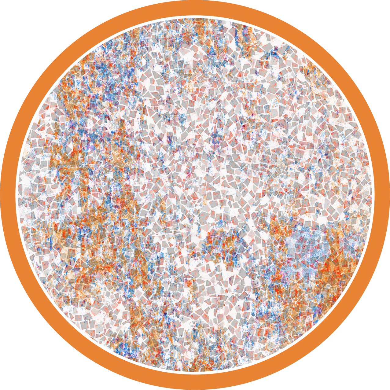 Porcelánová mozaika textúra kuchynská dlažba - Tenstickers