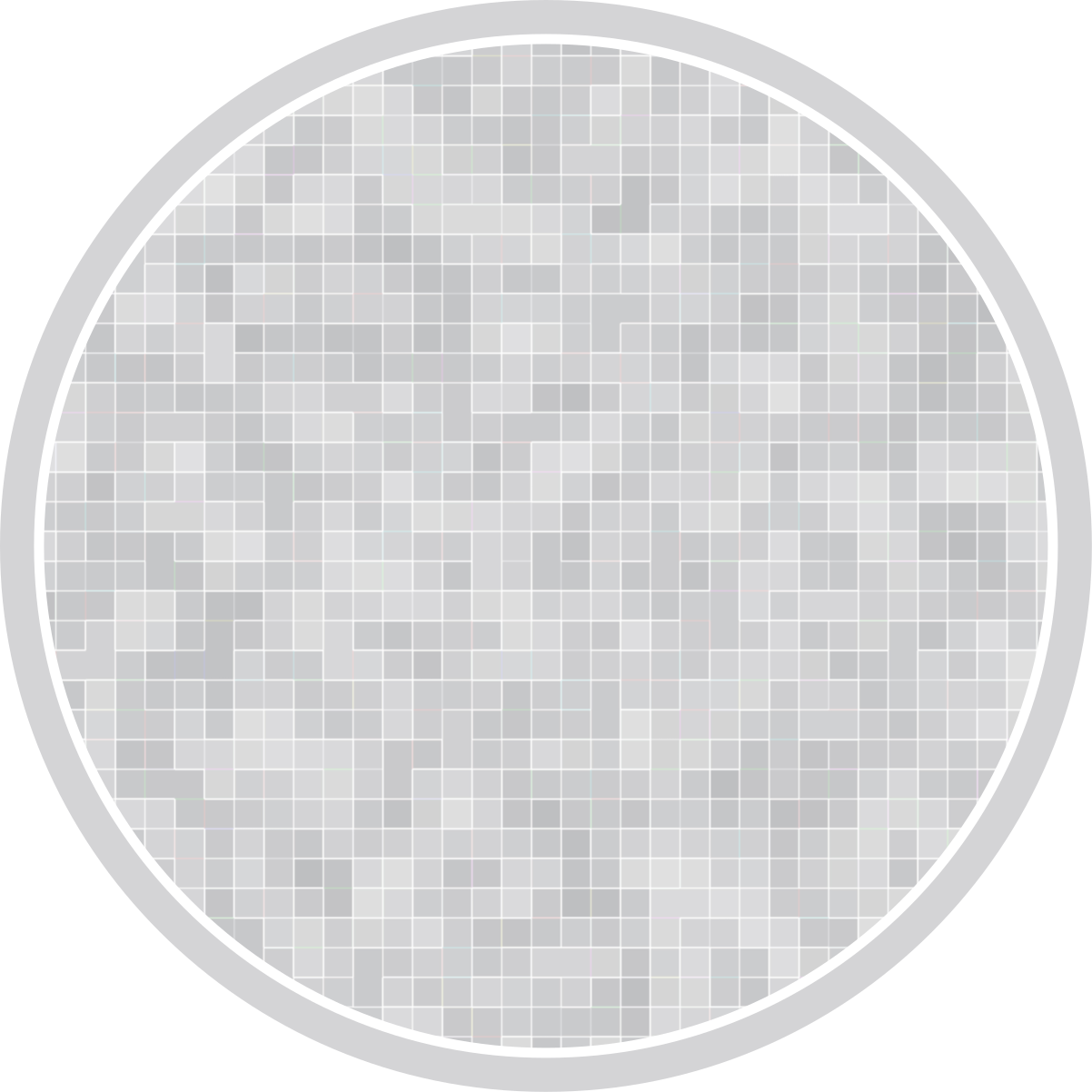 vinylový koberec do kúpelne elegantný mozaikový vzor - Tenstickers