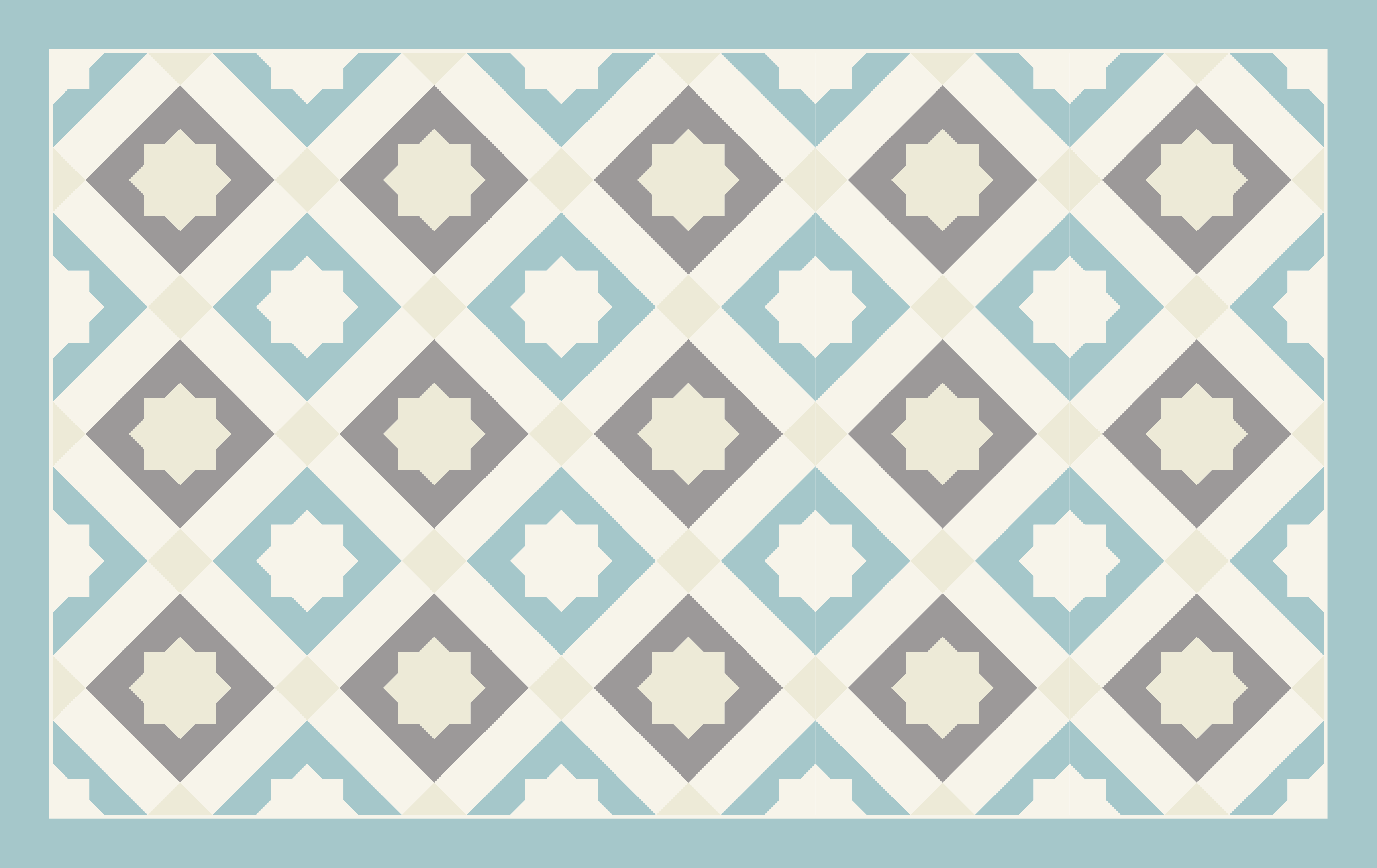 vinylový koberec kachličky elegantný hviezdny motív - Tenstickers