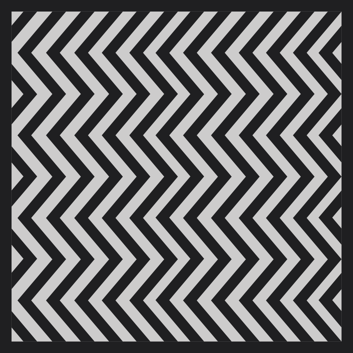 Vinylový koberec s geometrickými tvarmi čierno-sivý zigzag - Tenstickers
