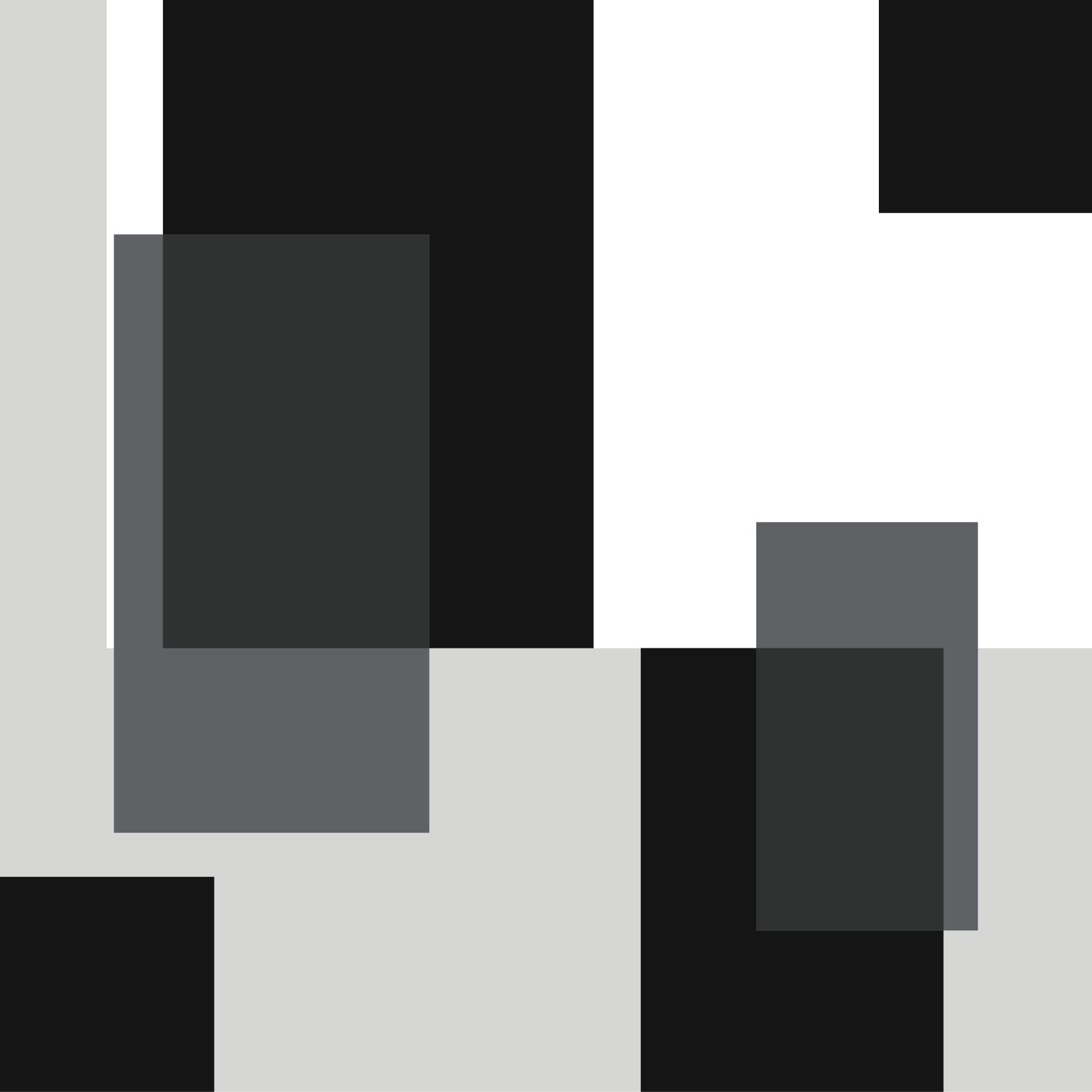 Moderný vinylový koberec s abstraktným štvorcovým vzorom - Tenstickers