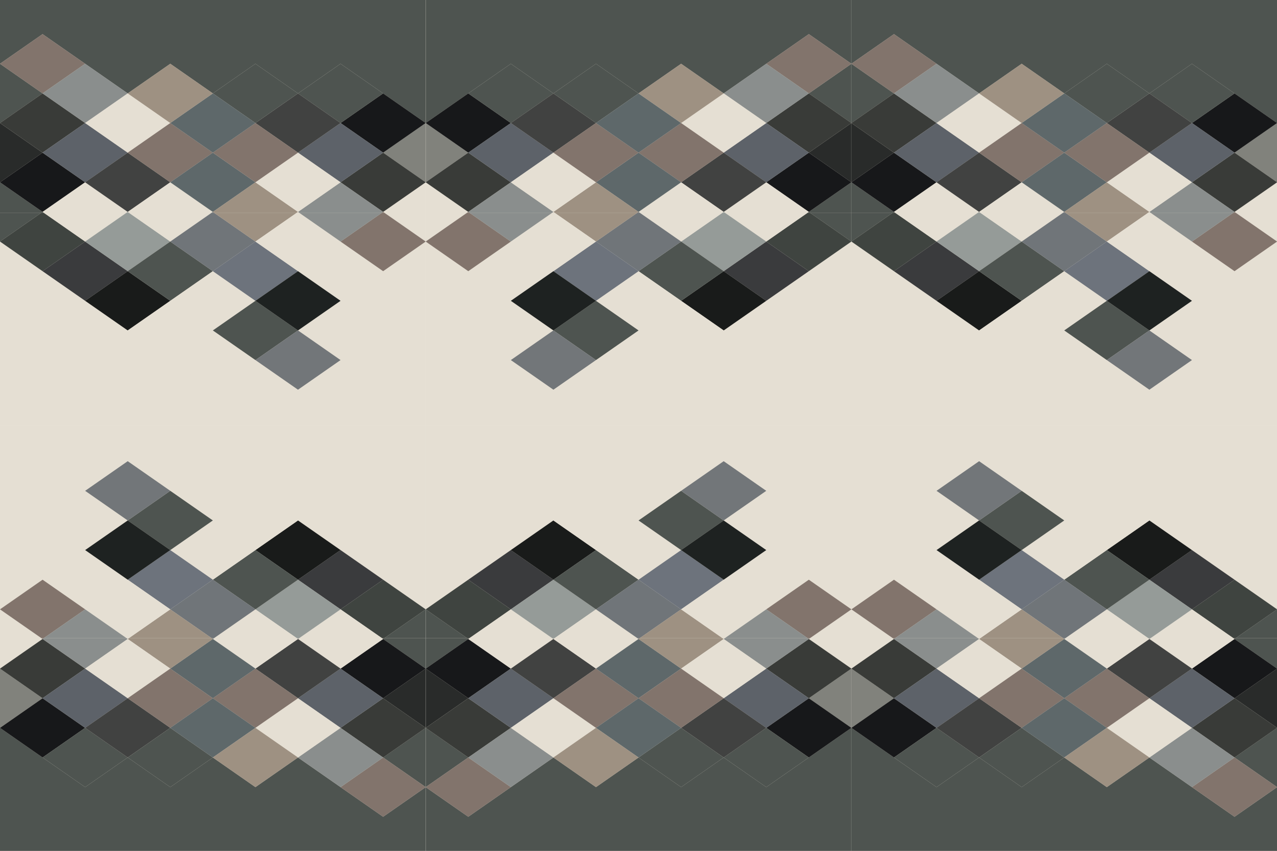 Mozaika vinylový koberec súčasný geometrický motív - Tenstickers