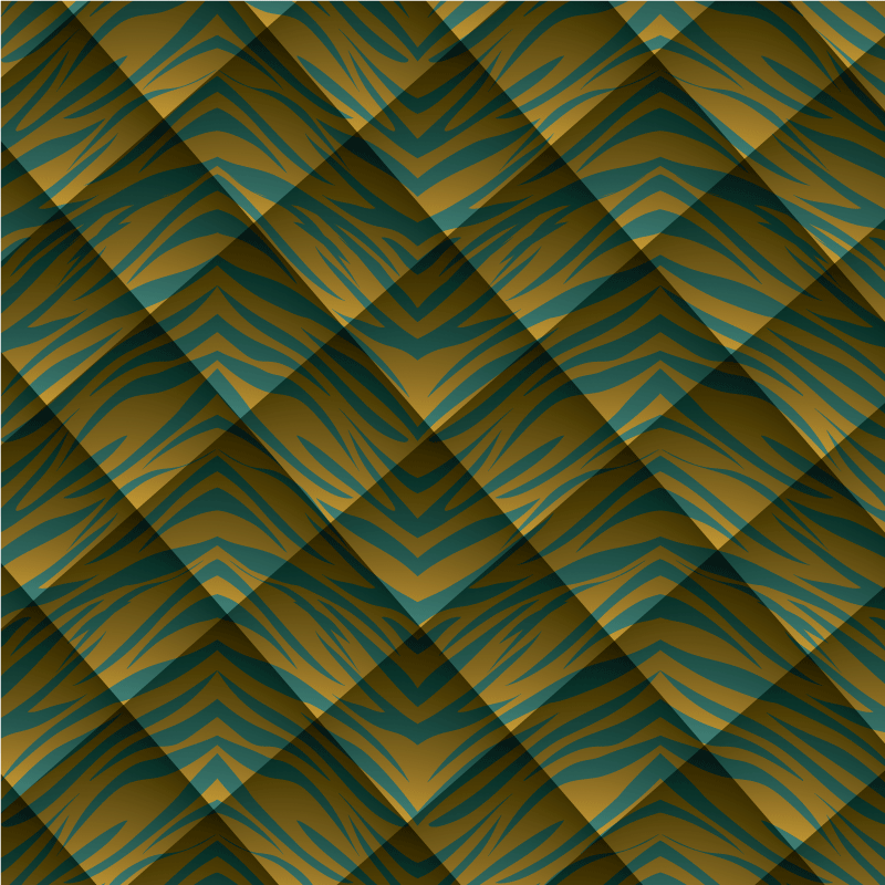 Vinylový koberec zvierací vzor fúzia zebry - Tenstickers