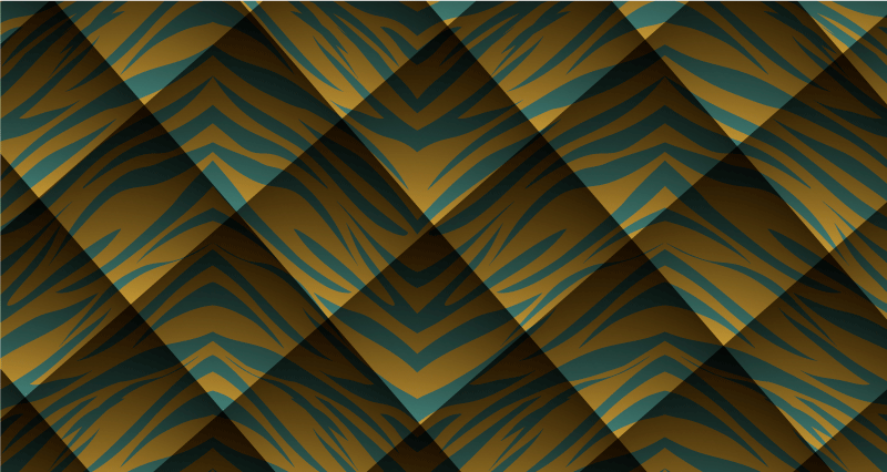 vinylový koberec zvierací vzor koncept tigrích pruhov - Tenstickers