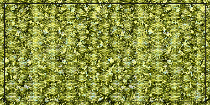 vzorovaný vinylový koberec koncept živej zelene - Tenstickers