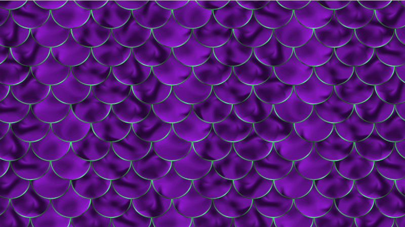 Vinylový koberec zvierací vzor fialový motív s pruhmi - Tenstickers