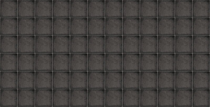 čierne hranaté tehly z kamenného kachľového koberca - Tenstickers