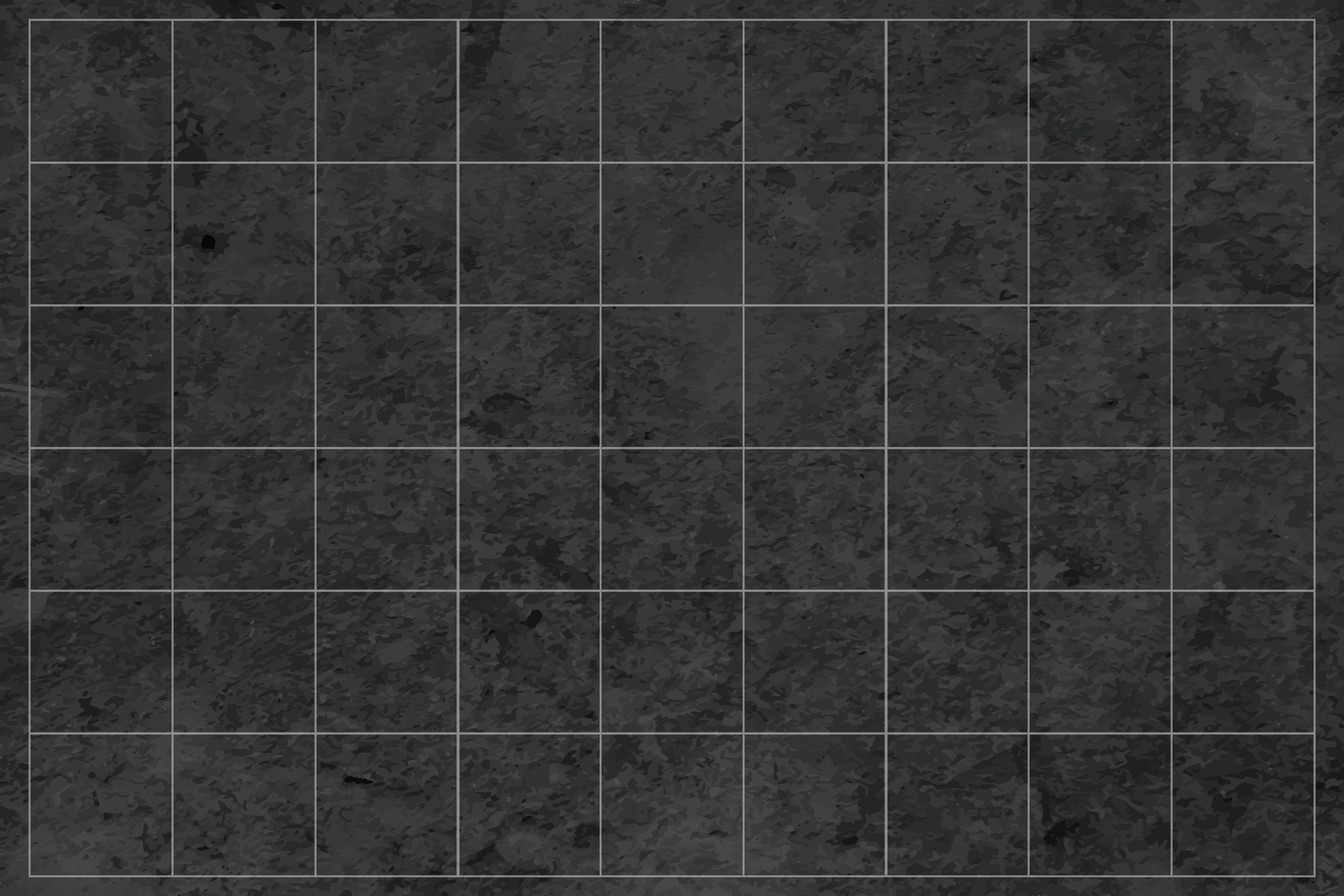 kamene vinylový koberec elegantné čierne štvorce - Tenstickers