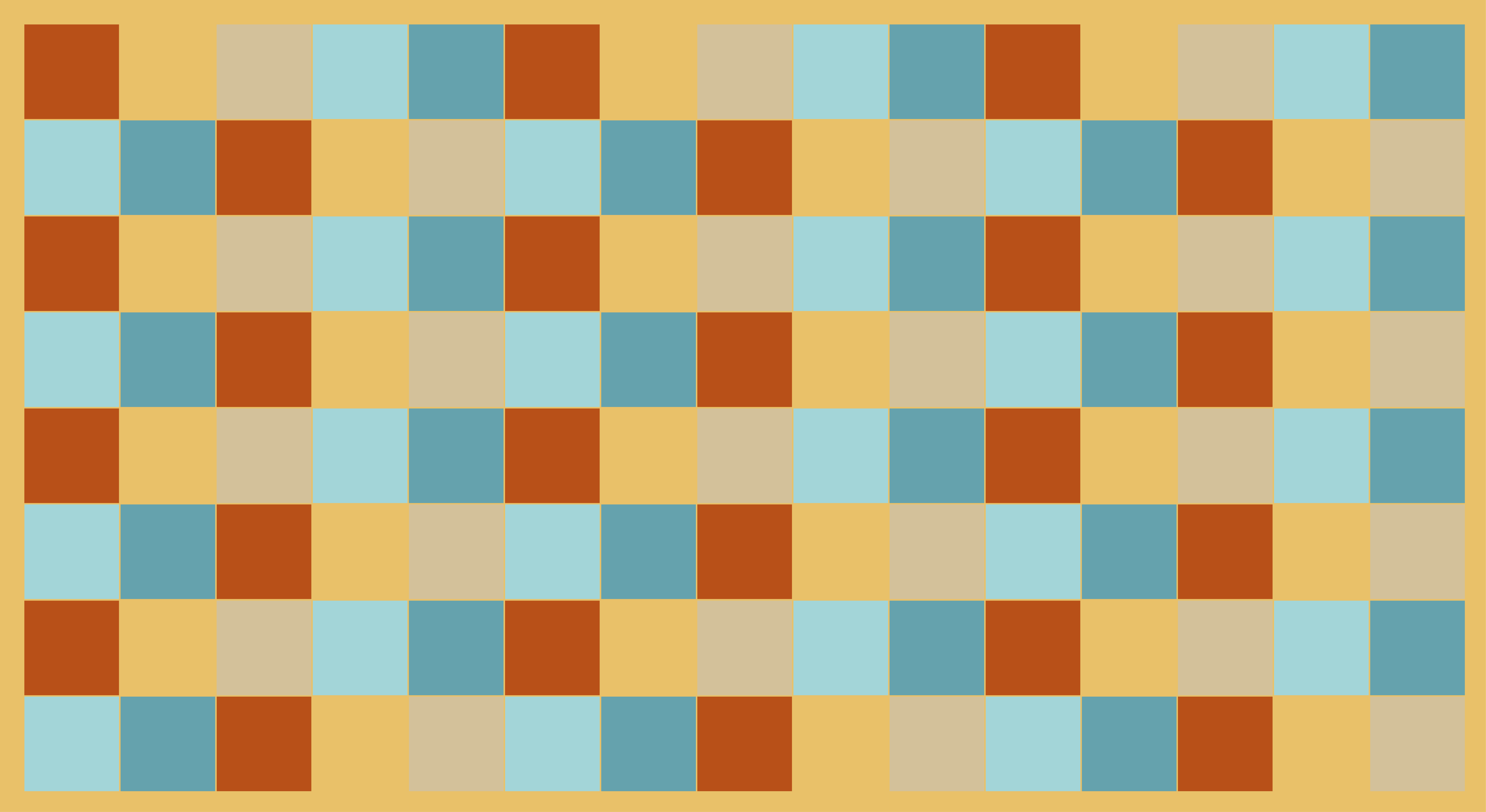 vinylový koberec s geometrickýmy tvarmi šachovnicový štýl - Tenstickers