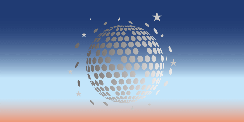 hviezdy vinylový koberec návrh nebeskej sféry - Tenstickers