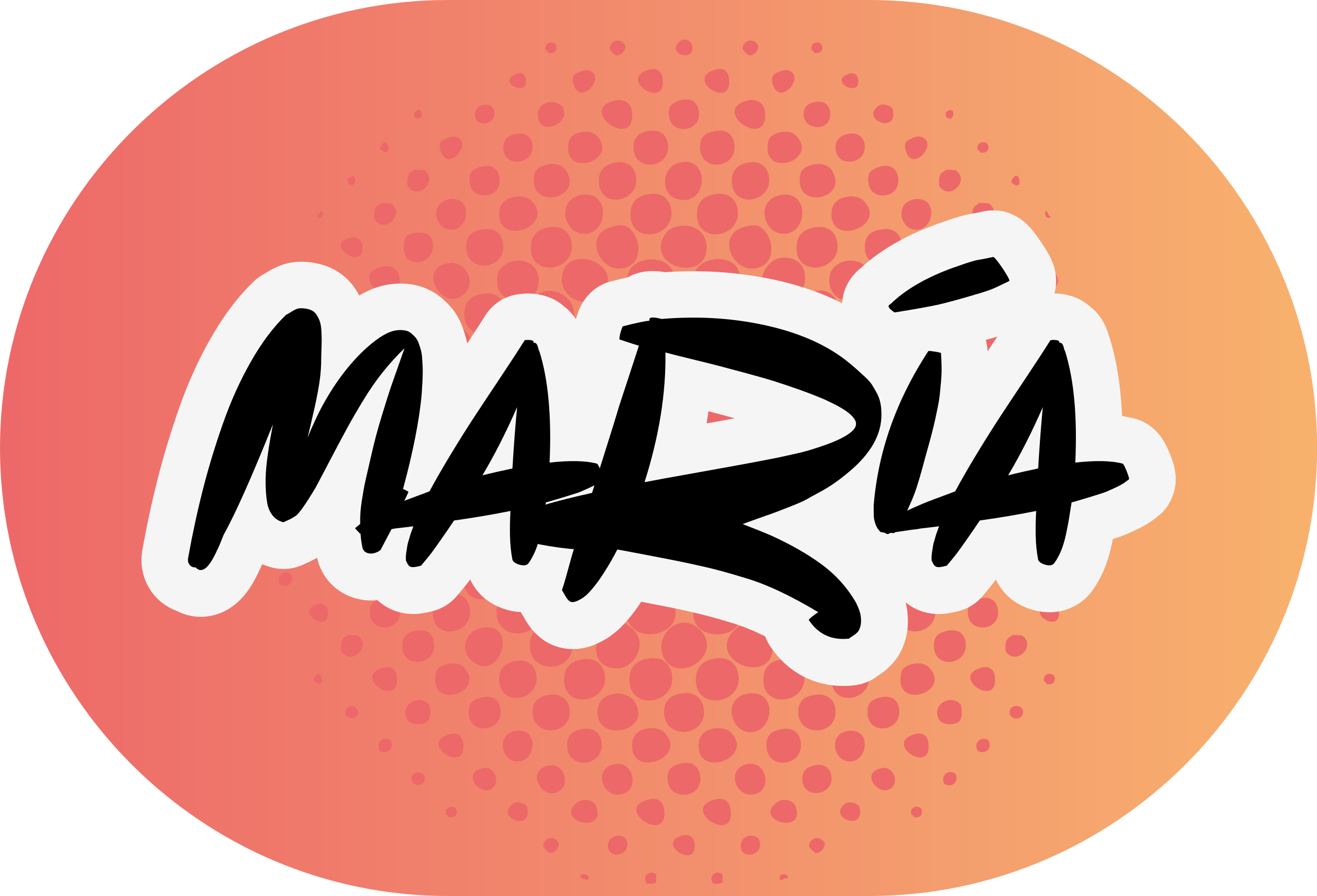 vinylový koberec s menom návrh mena - Tenstickers