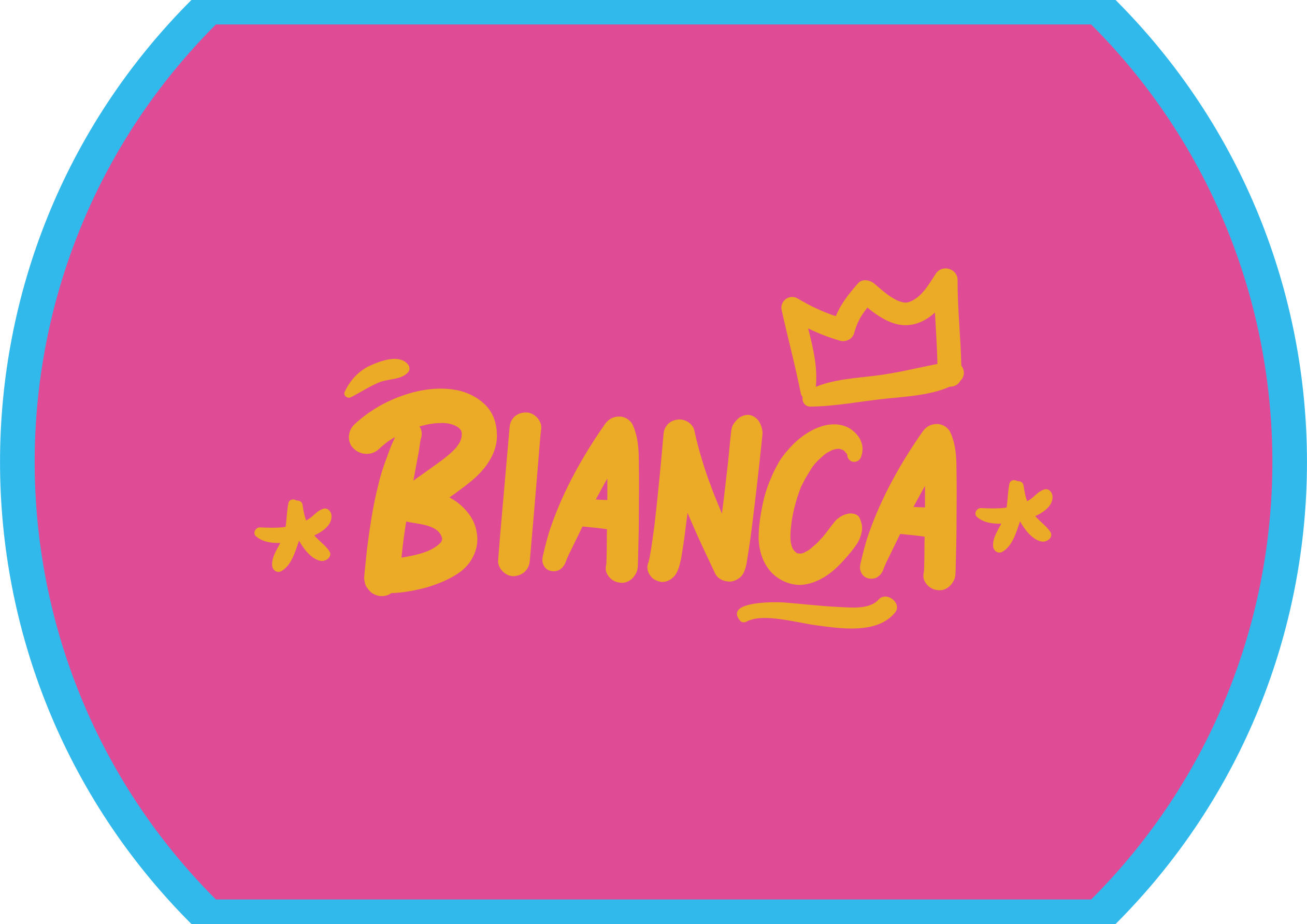 Vinylový koberec s menom modro orámovaný - Tenstickers