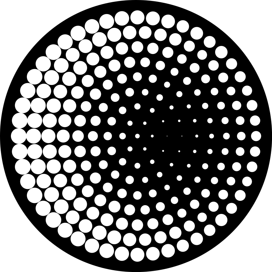 vinylový koberec s geometrickýmy tvarmi bodkovaný vzor - Tenstickers