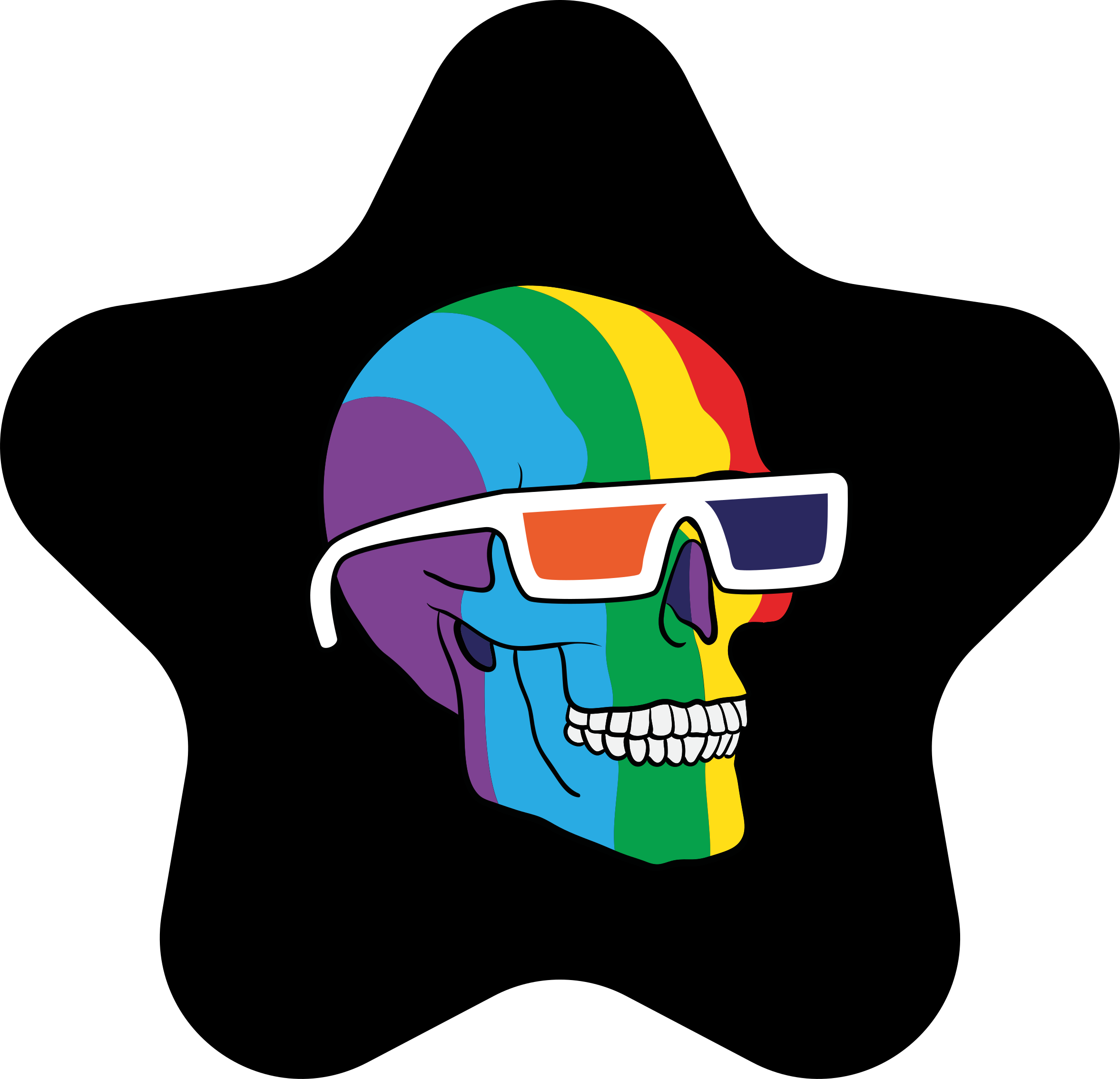 Lgbt koberec do obývačky - Tenstickers