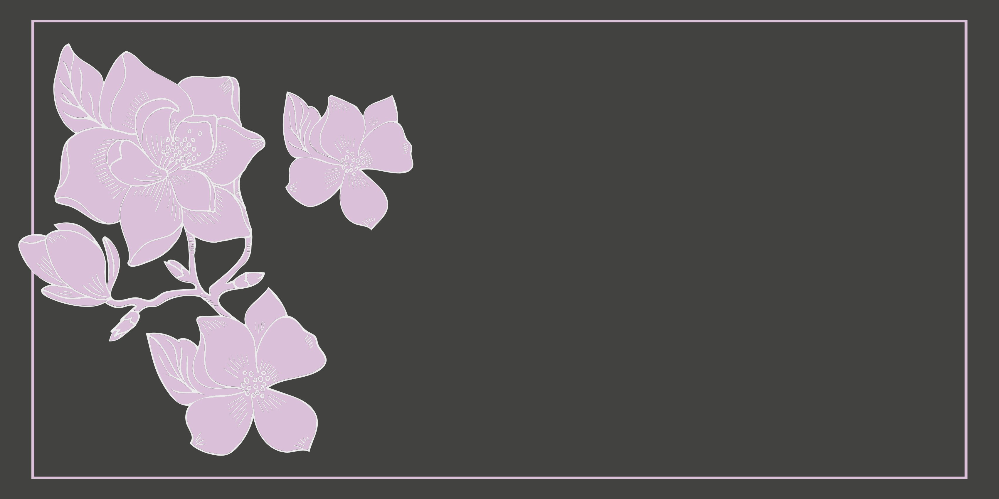 vinylový koberec s kvetmi ružový aranžmán - Tenstickers