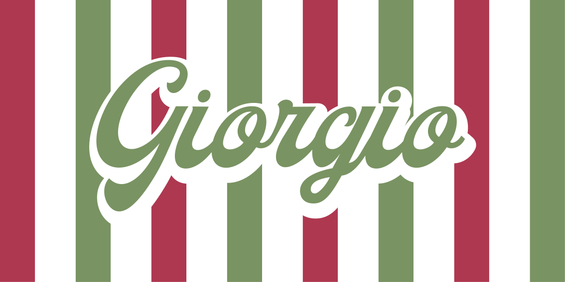 vinylový koberec s menom talianska vlajka - Tenstickers