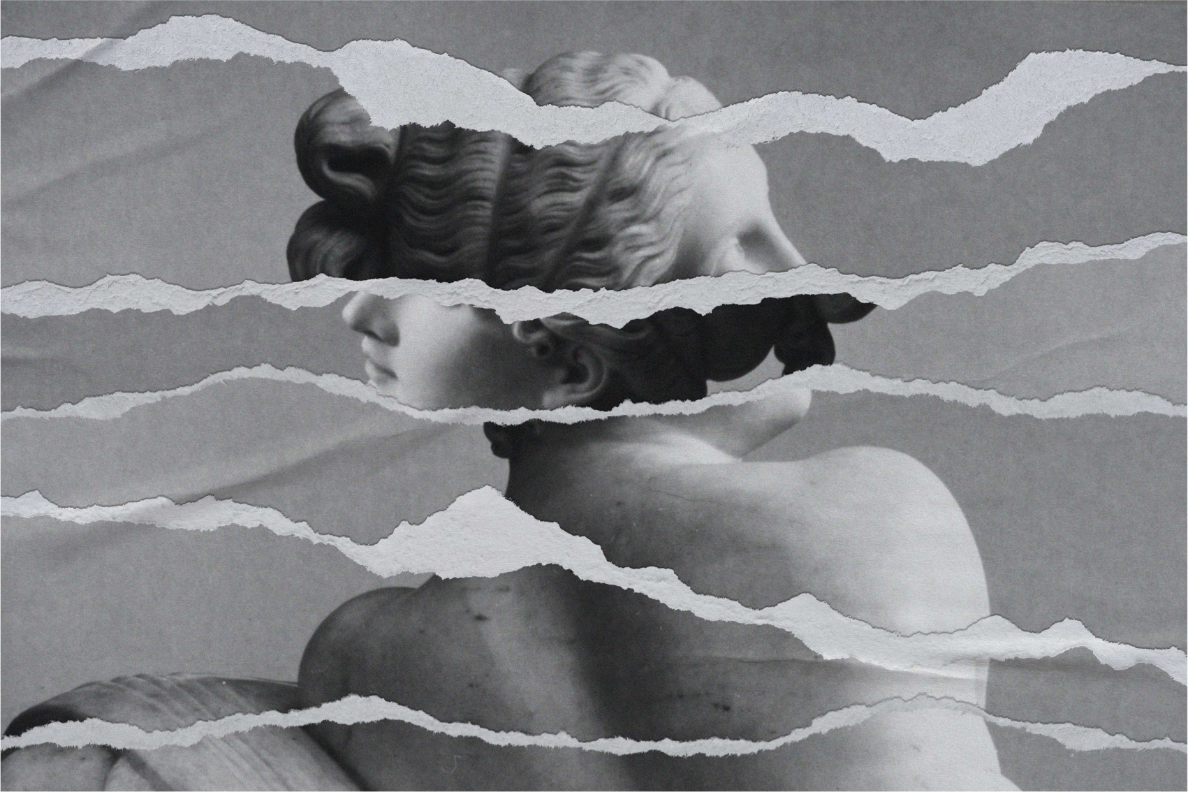 rôzne vzorované vinylové koberce efekt roztrhaného papiera - Tenstickers