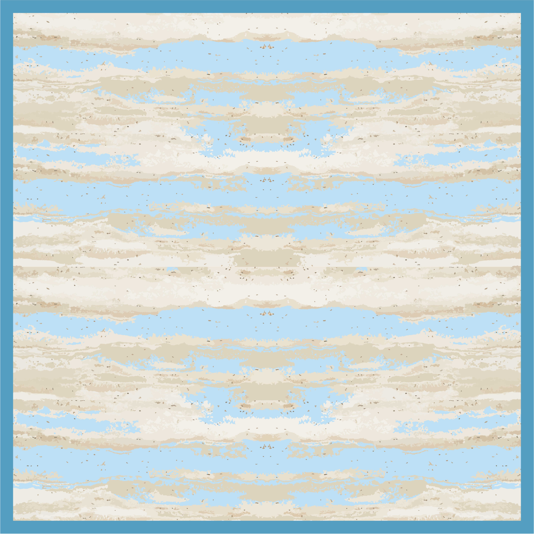 vinylový koberec drevo imitácia sivej a modrej - Tenstickers