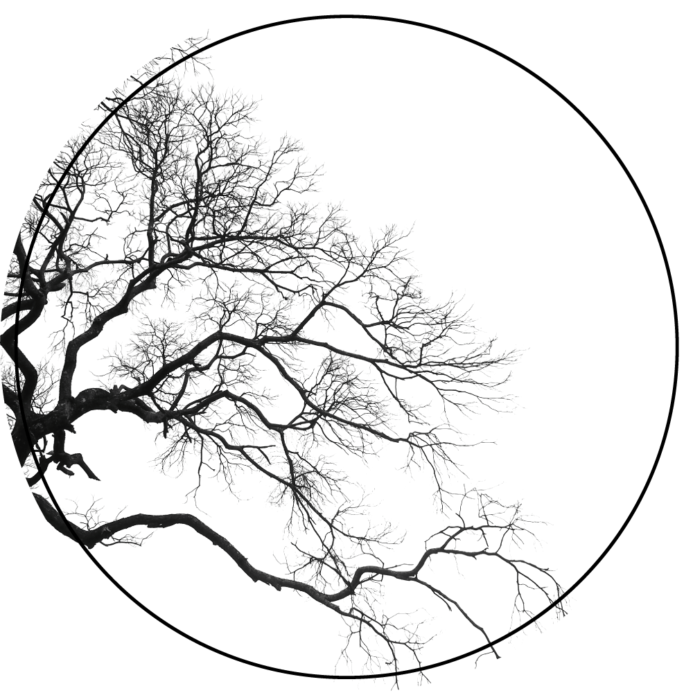 prírodný vinylový koberec silueta konára umenie - Tenstickers