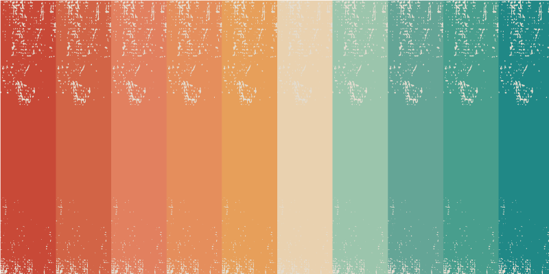 vinylový koberec minimalisticky farebné pruhované vrstvy - Tenstickers