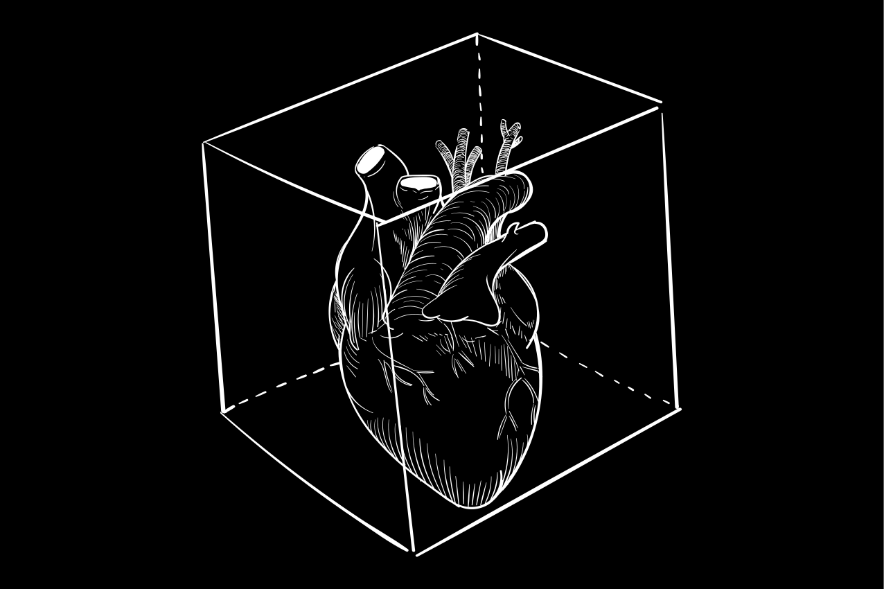 moderný vinylový koberec ilustrácia srdca - Tenstickers