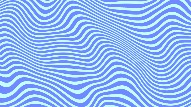 vinylový koberec s geometrickýmy tvarmi tečúce modré vlny - Tenstickers