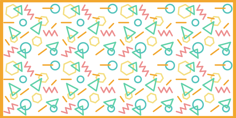 rôzne vinylové koberce pre deti farebné tvarové vzory - Tenstickers