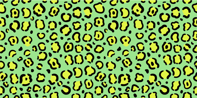 Vinylový koberec zvierací vzor živý leopardí vzor - Tenstickers