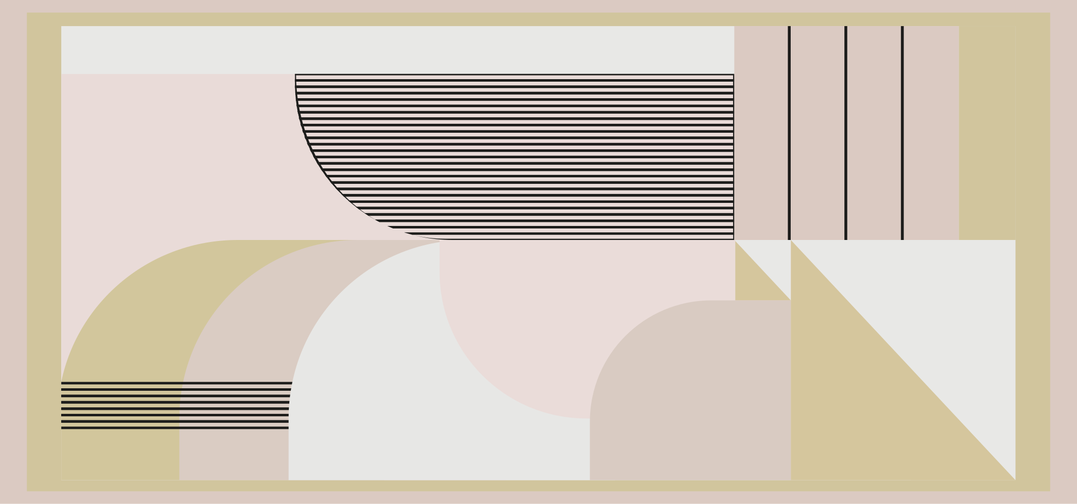 Pastelové farby geometrický mestský dizajnový koberec - Tenstickers